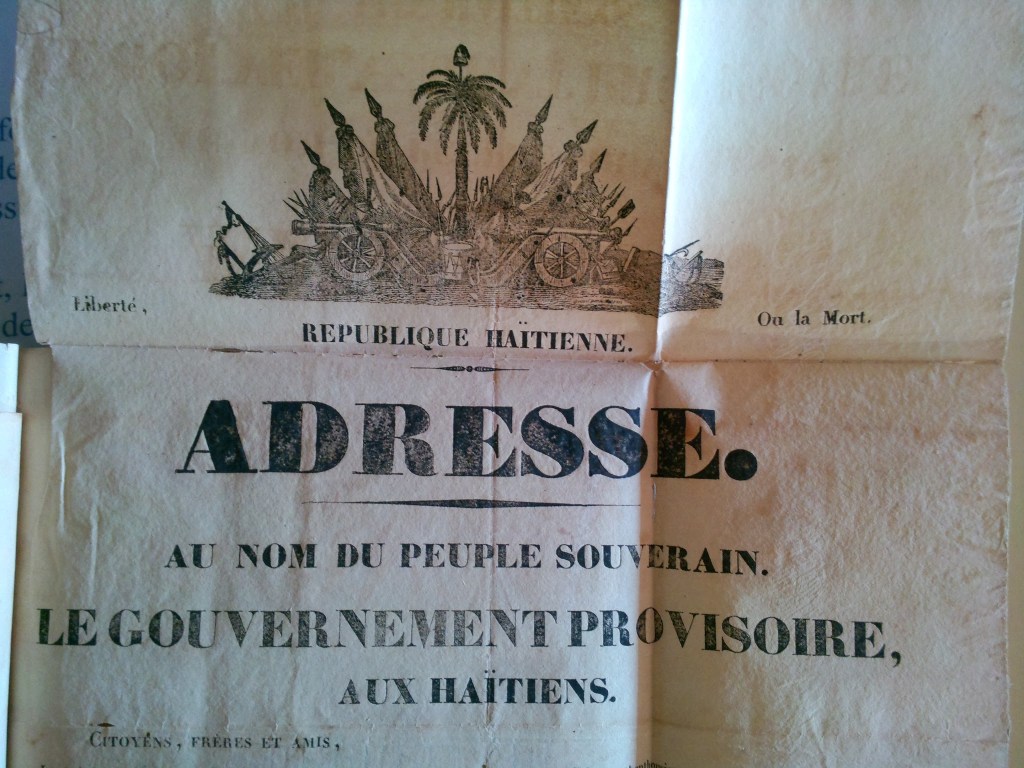 The Haitian Coat of Arms | Haiti and the Atlantic World